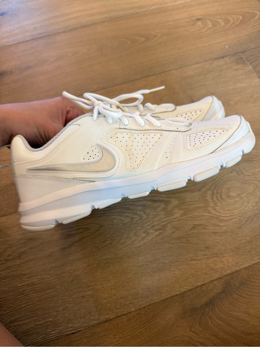 Nike Women’s All-White Athletic Training Sneaker